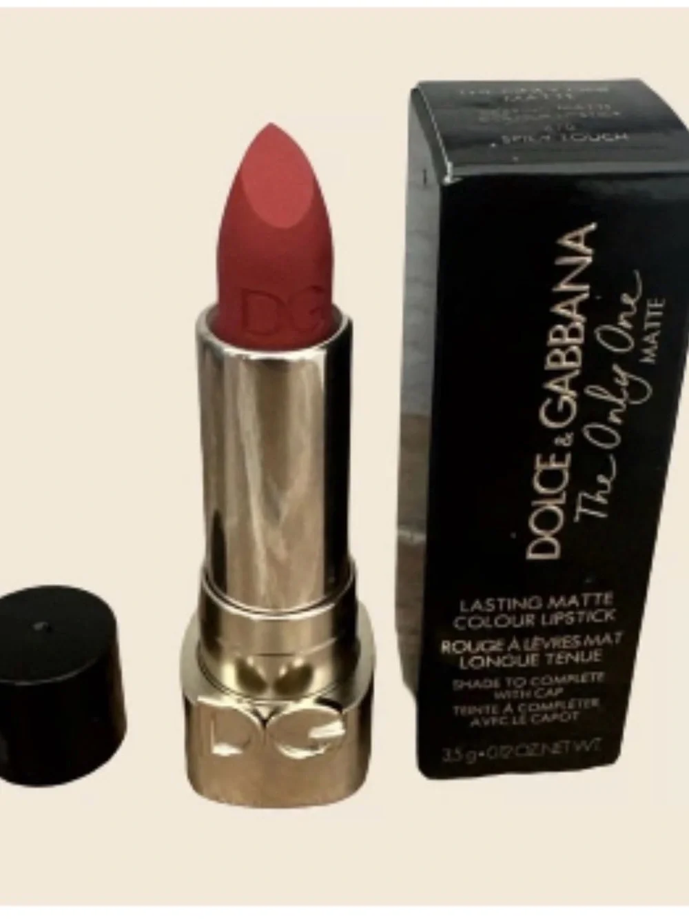 Dolce & Gabbana The Only One Matte Long Lasting Lipstick 520/670 0.12 oz